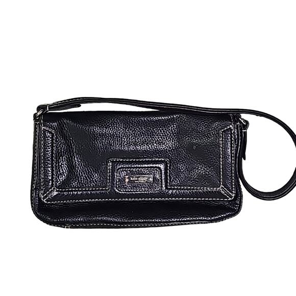 Kate Spade Black Pebble Leather Shoulder Bag - Picture 1 of 10